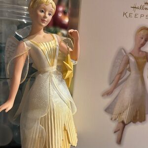 Hallmark Angel Figurine with Gold Star